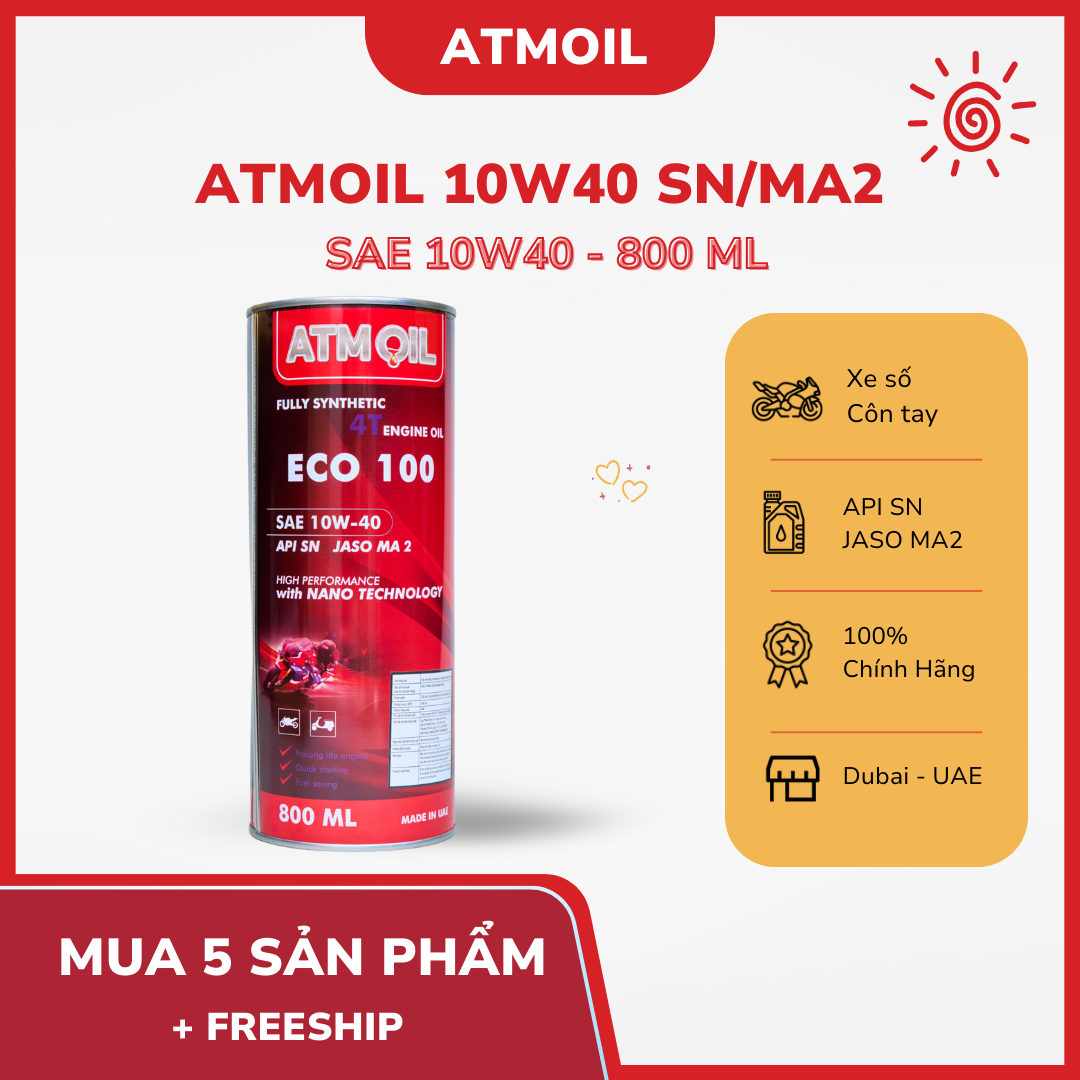 ATMOIL10W40 SN/MA2