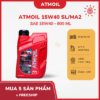 ATMOIL 15W40 SL/MA2 800ml – Dầu nhớt cao cấp cho xe số