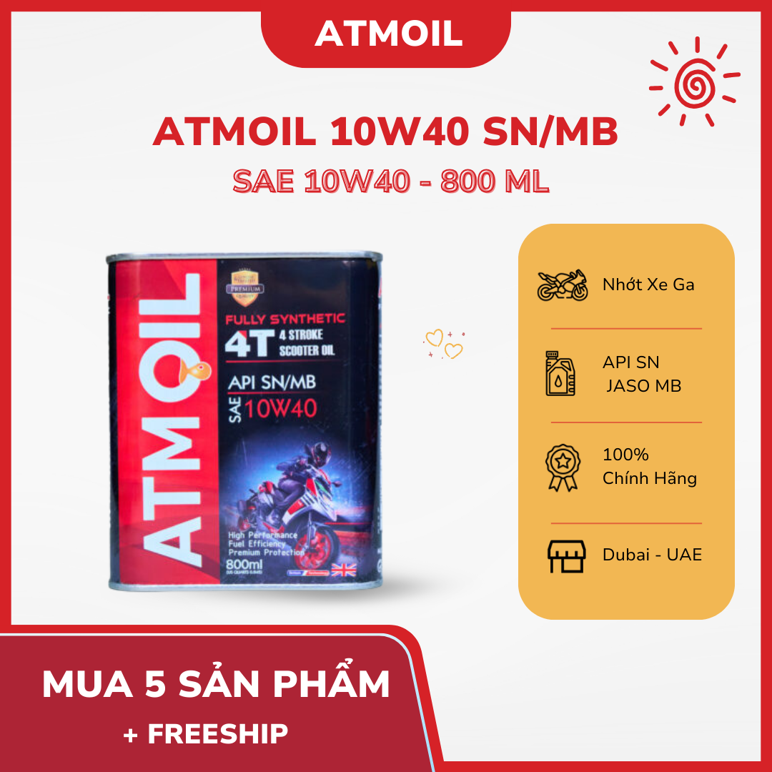 ATMOIL10W40 SN/MB